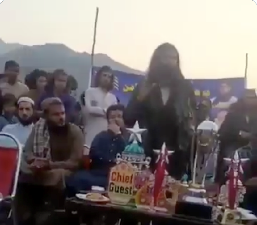 TTP Commander Attends a Match in Khyber District